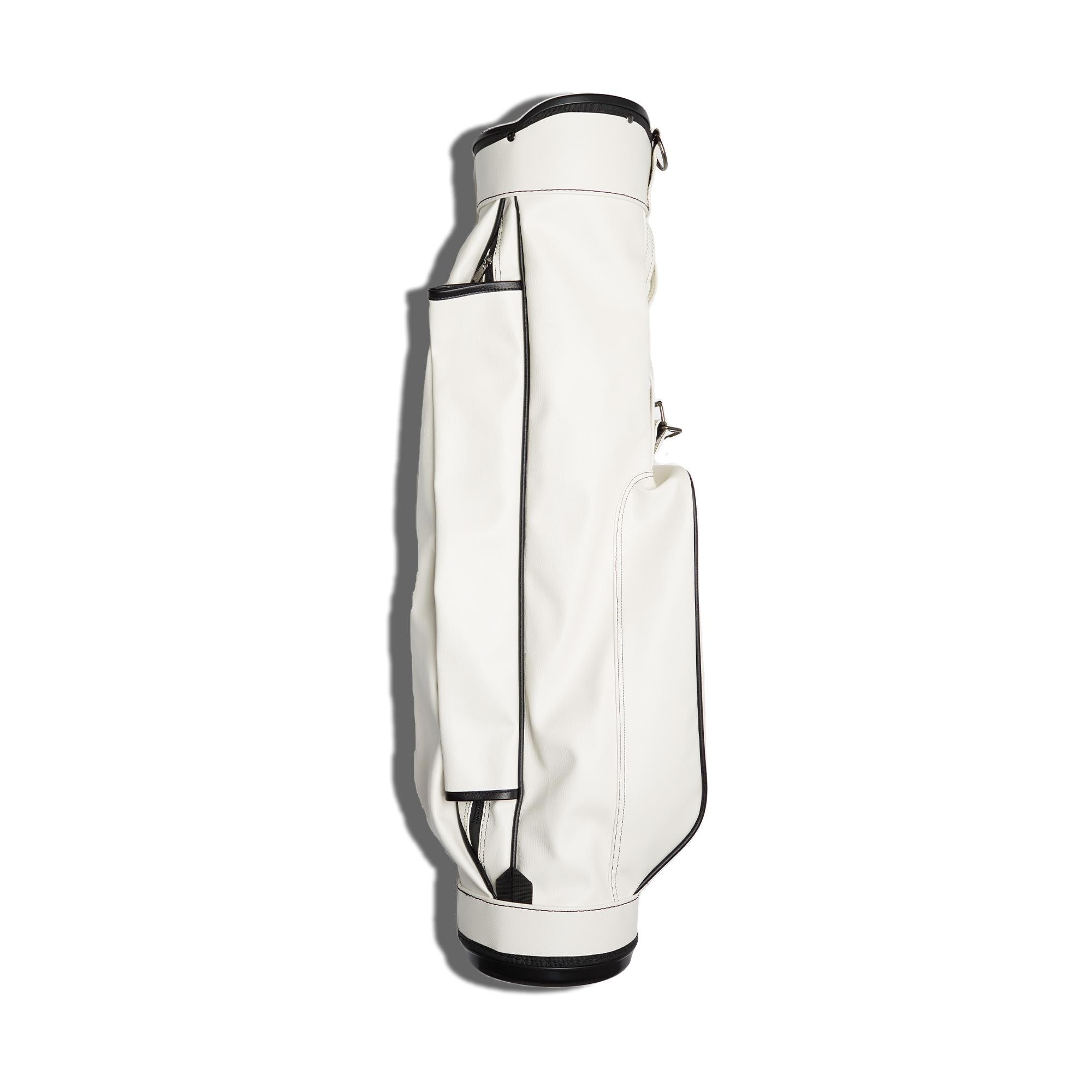 Jones Original Golf Bag SE PU White Stripe Show